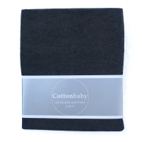 Housse de matelas à langer en velours, anthracite